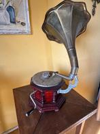 Antieke Grammofoon 'His Master's Voice' - Decoratief, Ophalen of Verzenden, Gebruikt, Platenspeler, Overige merken