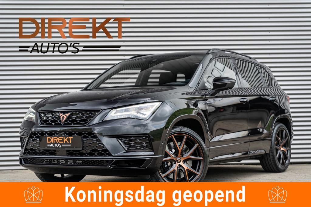 CUPRA Ateca 2.0 TSI 4DRIVE PANO BREMBO TREKHAAK BEATS KEYLES, Auto's, Cupra, Automaat, Gebruikt, Zwart, 4 cilinders