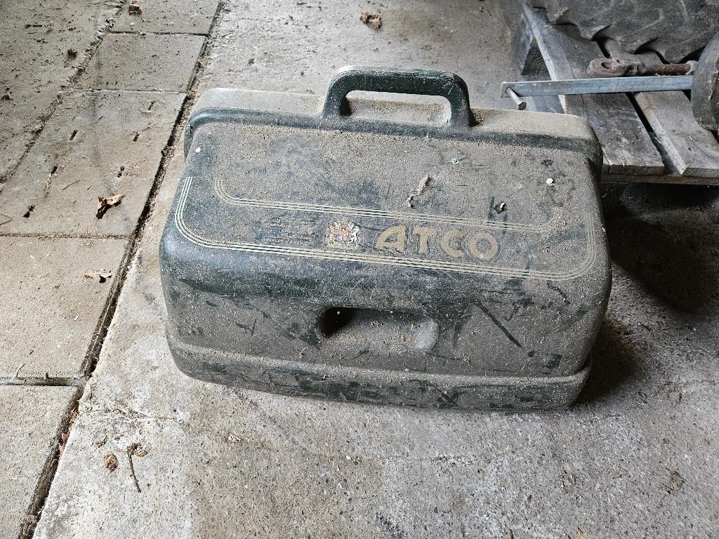 Opvangbak atco kooimaaier ca 65cm breed geheel van kunststof, Ophalen, Gebruikt, Atco, Opvangbak