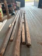 Houten sporen/ balken 6 meter, Tuin en Terras, Palen, Balken en Planken, Ophalen, Gebruikt, 250 cm of meer, Balken