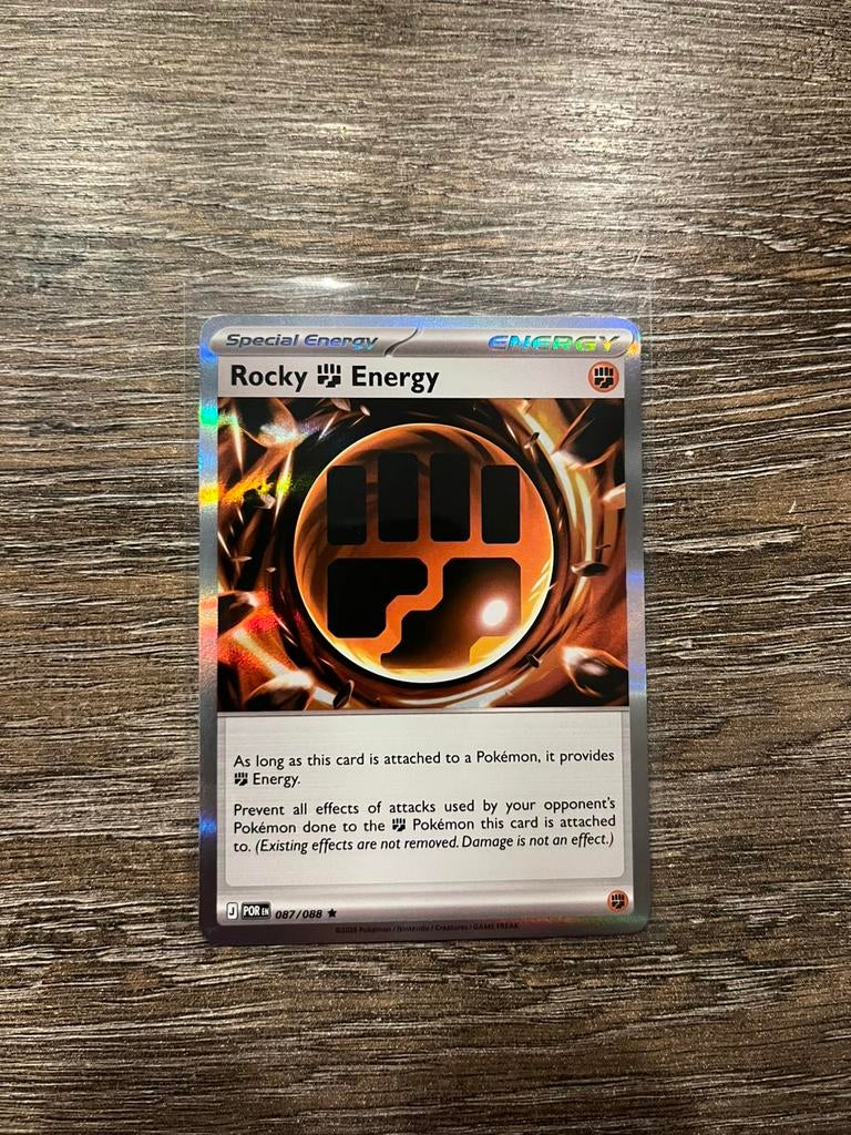 Rocky Energy POR 087/088 holo, Ophalen of Verzenden, Zo goed als nieuw
