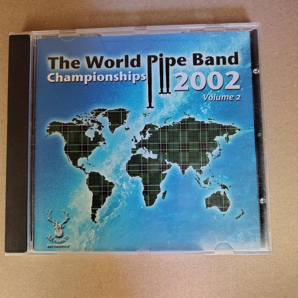 1 cd the World Pipe Band Championships 2002 volume 2, Cd's en Dvd's, Cd's | Wereldmuziek, Ophalen of Verzenden, Zo goed als nieuw