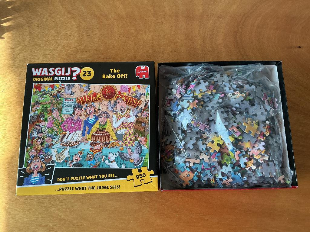Wasgij puzzel 950 stukjes, Hobby en Vrije tijd, Denksport en Puzzels, Ophalen, 500 t/m 1500 stukjes, Zo goed als nieuw, Legpuzzel