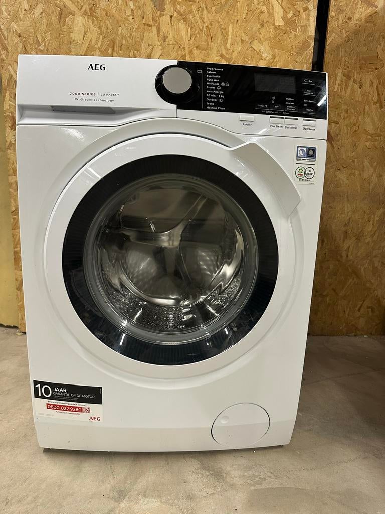 AEG wasmachine 8 kg 1400 toeren met stoom functie, Witgoed en Apparatuur, Wasmachines, Ophalen, 1200 tot 1600 toeren, 8 tot 10 kg