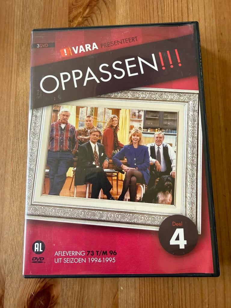 Oppassen complete seizoen 4 box dvd origineel 3 disc, Alle leeftijden, Verzenden, Gebruikt, Boxset