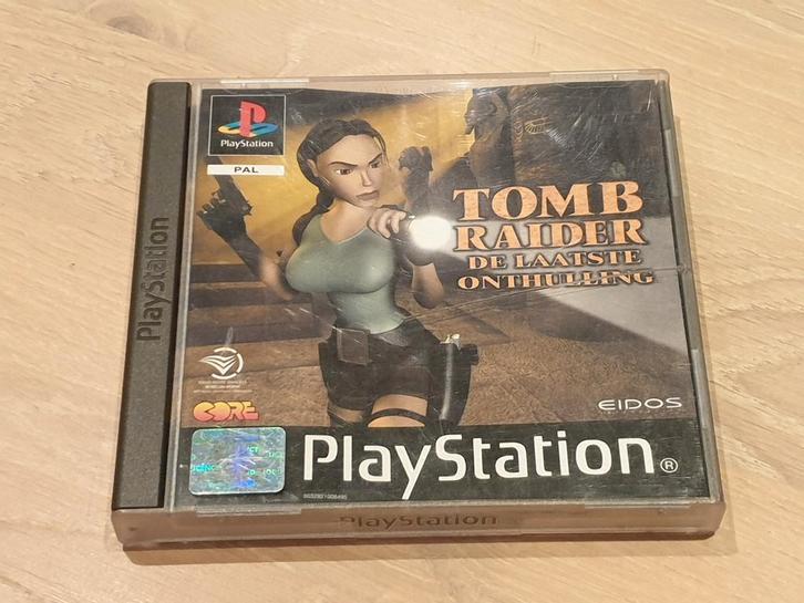 Tomb Raider 4: De Laatste Onthulling - PlayStation 1, Spelcomputers en Games, Games | Sony PlayStation 1, Gebruikt, Avontuur en Actie