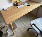 IKEA  ANFALLARE / HILVER bamboo bureau tafel / working desk, Huis en Inrichting, Bureaus, Ophalen, Zo goed als nieuw, Bureau