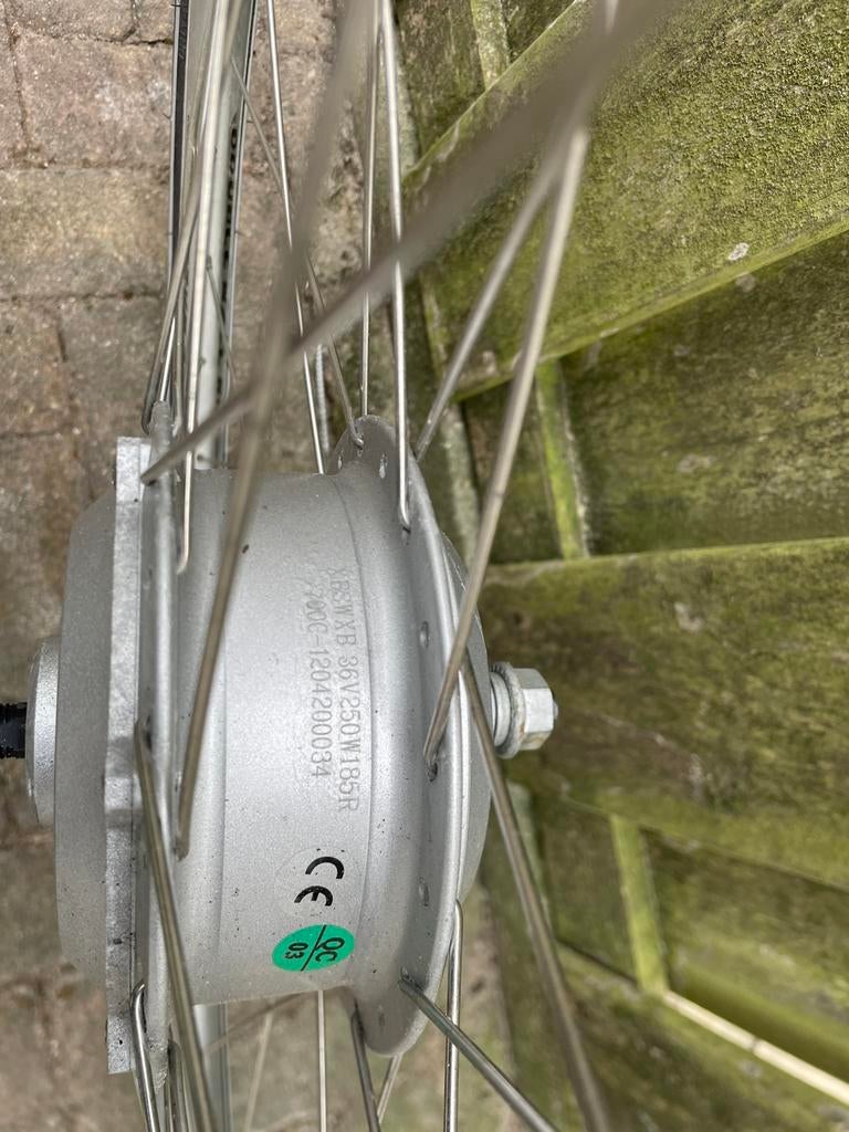Voorwielmotor sparta batavus koga, Fietsen en Brommers, Fietsonderdelen, Ophalen of Verzenden, Gebruikt, Algemeen, Wiel