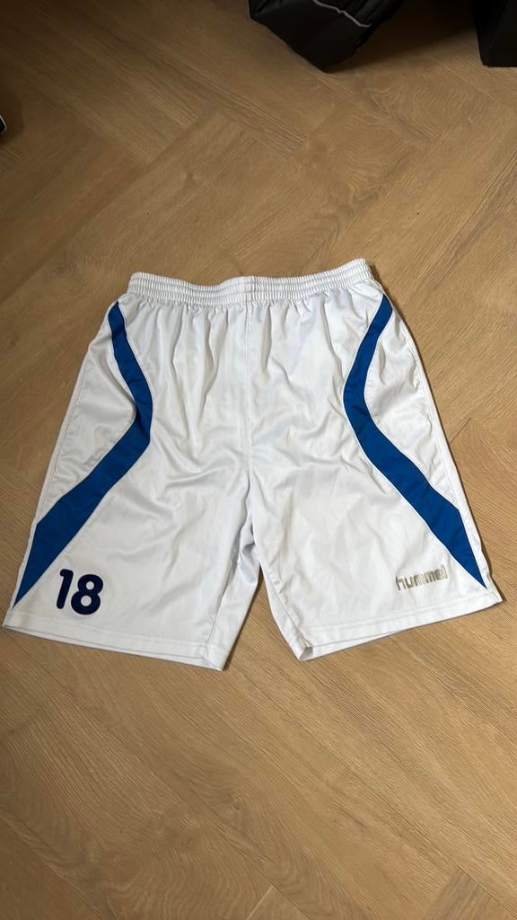 Hummel sportbroekje met binnenbroek maat XL, Kleding | Heren, Sportkleding, Wit, Maat 56/58 (XL), Ophalen of Verzenden, Zo goed als nieuw