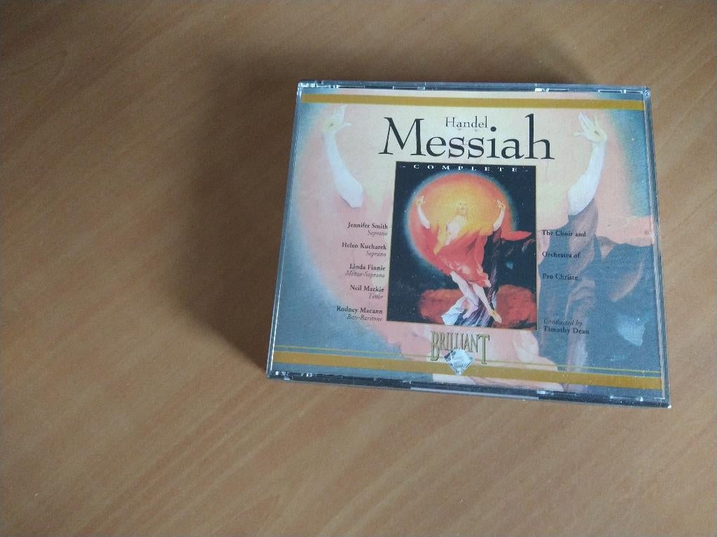2-CD Handel. Messiah Complete, Ophalen of Verzenden, Barok, Zo goed als nieuw, Overige typen
