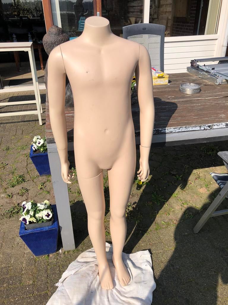 Te koop etalage pop, Hobby en Vrije tijd, Naaien en Fournituren, Ophalen, Gebruikt, Paspop