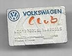 AUTO VOLKSWAGEN V.W. PIN, Ophalen of Verzenden, Gebruikt, Transport, Speldje of Pin