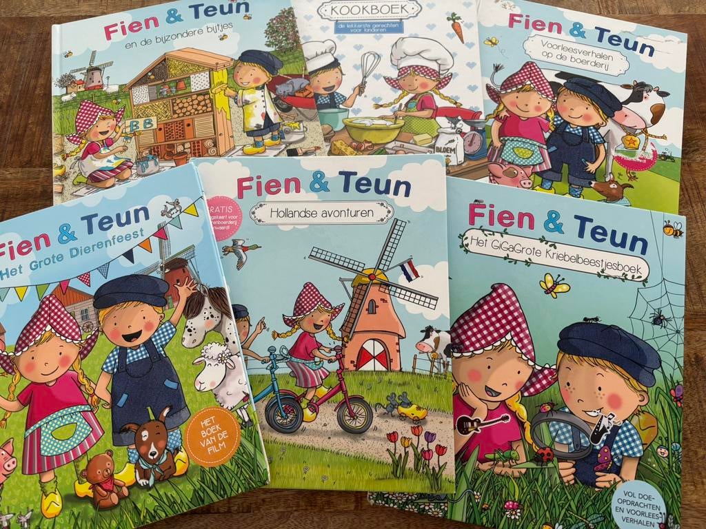 (voor)leesboeken Fien en Teun, Boeken, Kinderboeken | Baby's en Peuters, Zo goed als nieuw, Ophalen of Verzenden