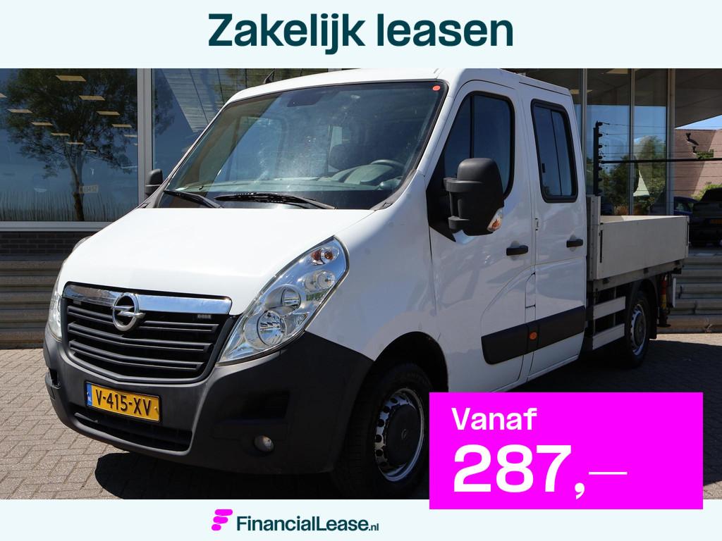 Opel Movano 2.3 CDTI BITURBO 145 PK HIAB 017T LAADKRAAN OPEN, Voorwielaandrijving, 145 pk, Stof, Gebruikt