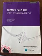 Thomas’ Calculus – Early Transcendentals (12e, Int. Ed.), Ophalen of Verzenden, Beta, Zo goed als nieuw, WO
