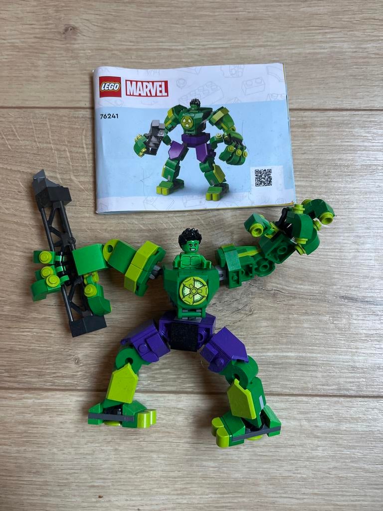 Lego Marvel Hulk Mech Armor 76241, Gebruikt, Marvel, Lego, Ophalen of Verzenden
