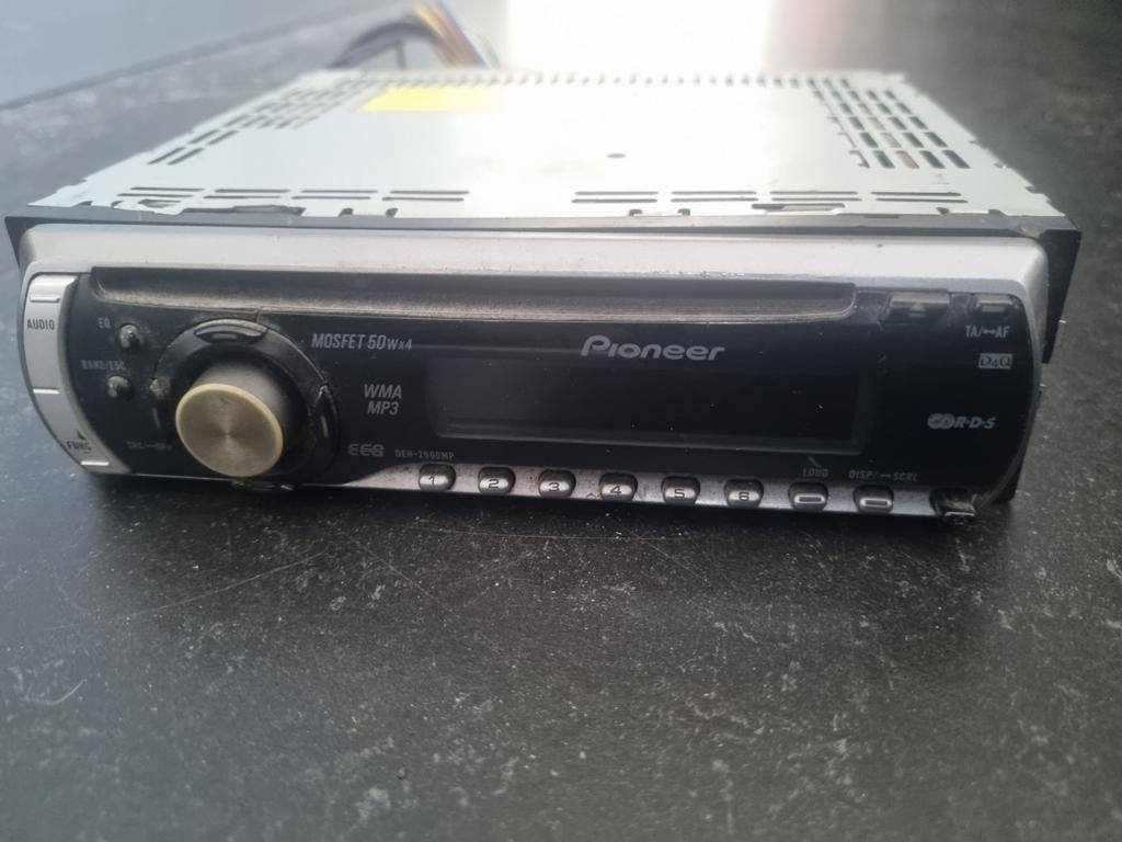 Pioneer MOSFET 50Wx4 WMA MP3 Autoradio, Ophalen of Verzenden, Gebruikt