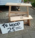 Houten bankjes, Ophalen, Rechthoekig, Hout