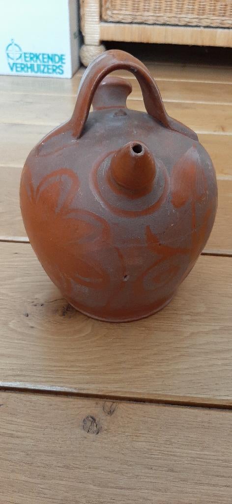 Stenen kruik, Huis en Inrichting, Woonaccessoires | Vazen, Steen, Overige kleuren, Ophalen of Verzenden, Zo goed als nieuw