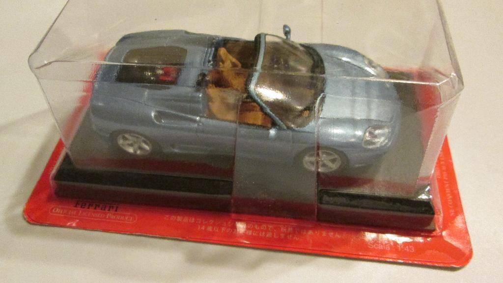 Ferrari 360 Spider Blauw in blister, Ophalen of Verzenden, Nieuw, Auto, Overige merken