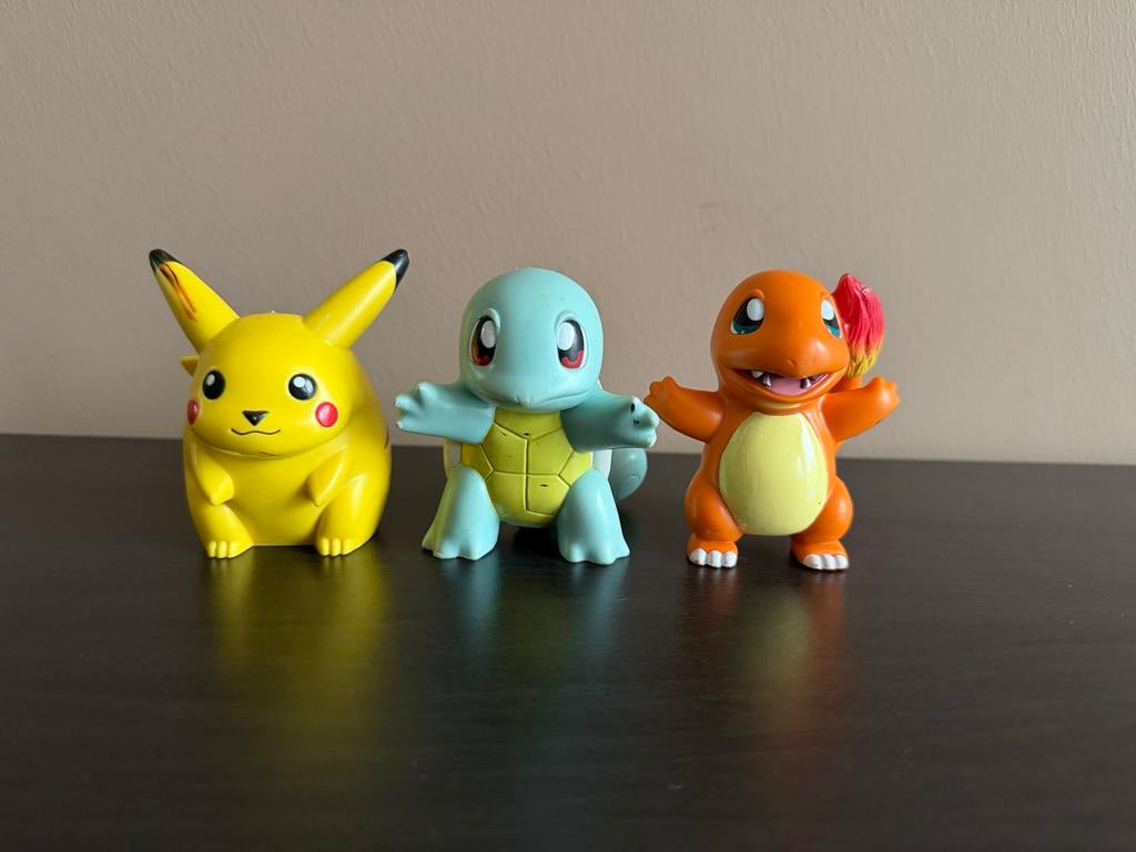 Pokemon poppetjes Nintendo 1999 en Tomy, Verzamelen, Poppetjes en Figuurtjes, Ophalen of Verzenden, Gebruikt