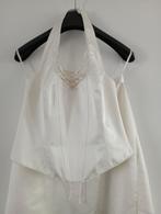 Trouwjurk 2 delig, Ophalen of Verzenden, Zo goed als nieuw, Wit, Trouwjurk