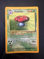 ERROR Vileplume Pokémon Kaart (Jungle Set 15/64) - Vintage, Ophalen of Verzenden, Gebruikt, Losse kaart