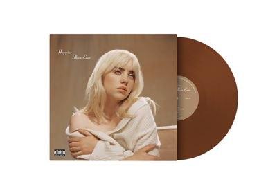 Vinyl 2LP Billie Eilish Happier Than Ever MAROON BROWN NIEUW, Cd's en Dvd's, Vinyl | Pop, Ophalen of Verzenden, Zo goed als nieuw