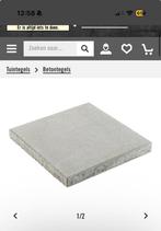 GEZOCHT! Tuin bestrater - 50m2, Ophalen, Nieuw, 10 m² of meer, Beton