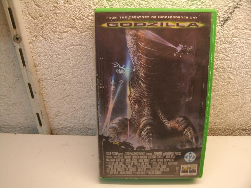 vhs 78b godzilla, Cd's en Dvd's, Alle leeftijden, Ophalen of Verzenden, Zo goed als nieuw, Actie en Avontuur