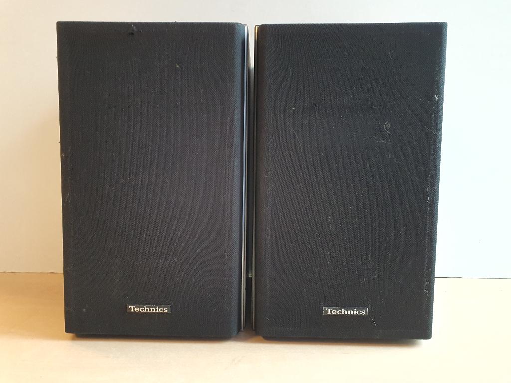 2 Luidsprekers Technics SB-R1 Linear Phase Speaker System, Ophalen of Verzenden, Minder dan 60 watt, Front, Rear of Stereo speakers