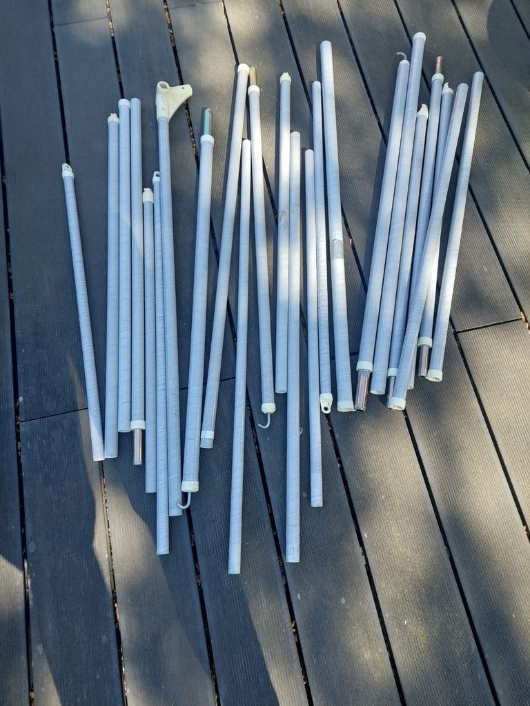 Tentstokken voor diverse tenten - Gebruikt, Ophalen of Verzenden, Gebruikt