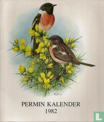 Permin kalender 1982 - Patronen boek, Ophalen of Verzenden, Zo goed als nieuw, Handborduren, Patroon