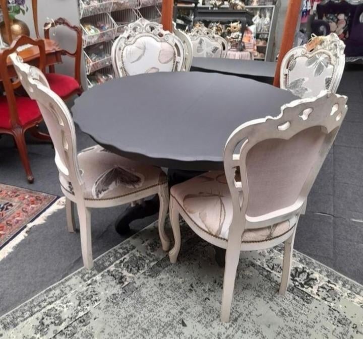 Mooie barok eethoek compleet of los te koop, Ophalen of Verzenden