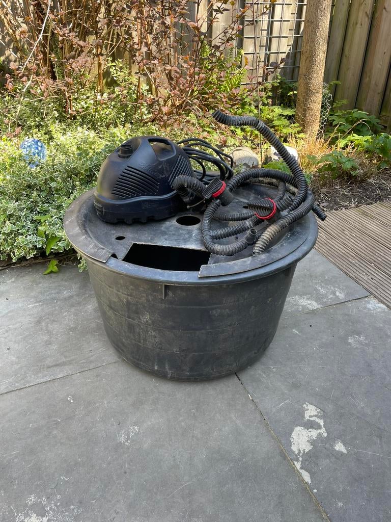 Waterornament bak/kuip met deksel, Ophalen, Gebruikt