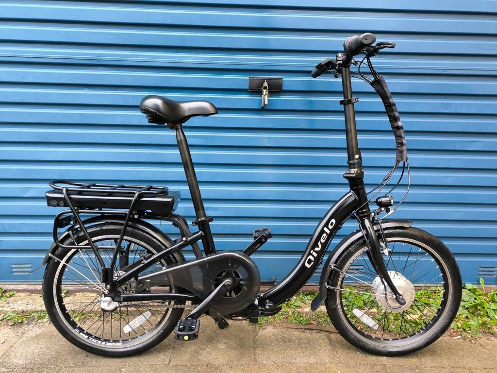 Z.G.A.N Qivelo Elektrische Vouwfiets - 55 km op de teller, 20 inch of meer, Versnellingen, Ophalen of Verzenden, Zo goed als nieuw