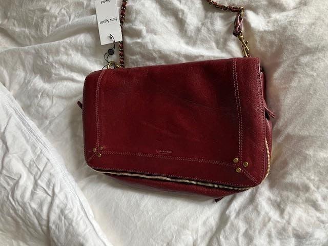 Jerome dreyfuss Bobi bordeaux rood, Sieraden, Tassen en Uiterlijk, Tassen | Damestassen, Ophalen of Verzenden, Zo goed als nieuw