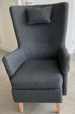 IKEA Omtanksam fauteuil met hocker, Gebruikt, 75 tot 100 cm, Ophalen of Verzenden, Stof