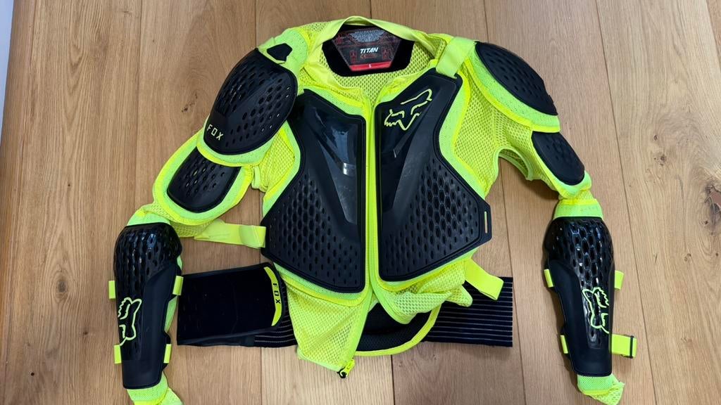 Fox Titan Body Armour Maat S - Vrouwen, Motoren, Kleding | Motorkleding, Ophalen of Verzenden, Tweedehands