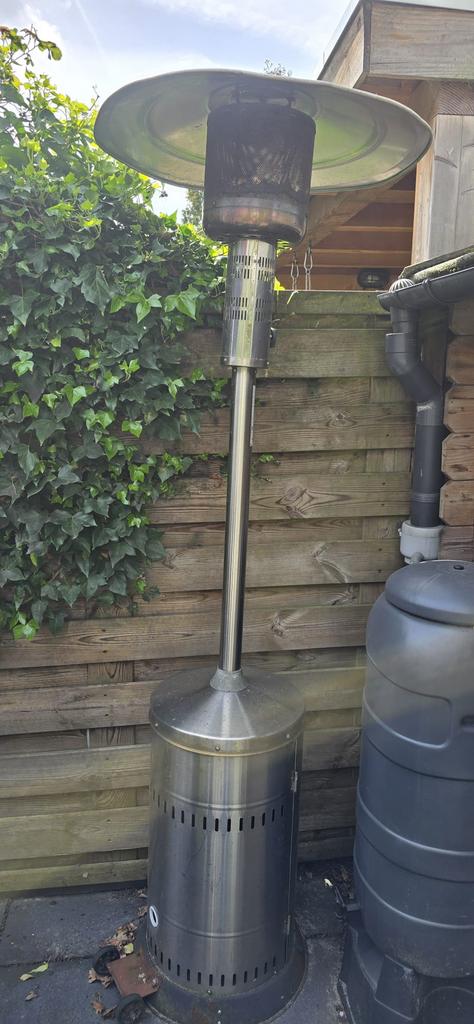 GRATIS terrasverwarmer, Tuin en Terras, Terrasverwarmers, Ophalen, Gebruikt, Gas
