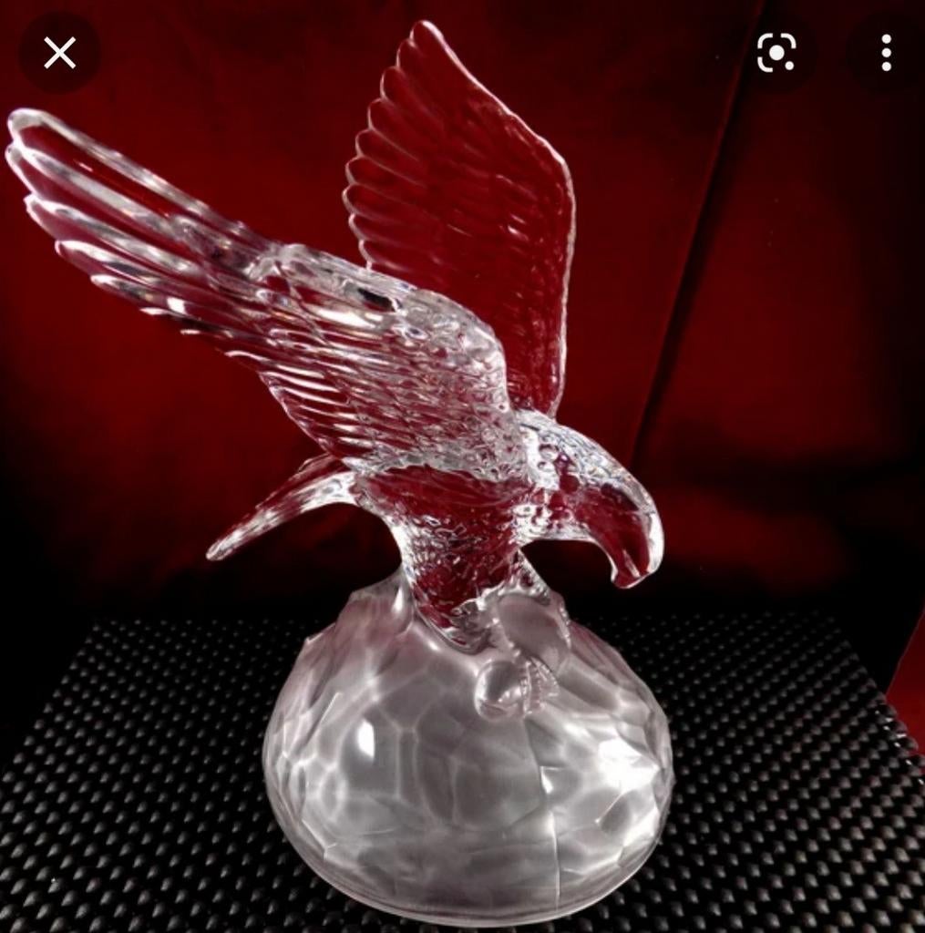 Kristallen Eagle.2stuks Christal D'arc, Verzamelen, Ophalen of Verzenden, Zo goed als nieuw, Figuurtje