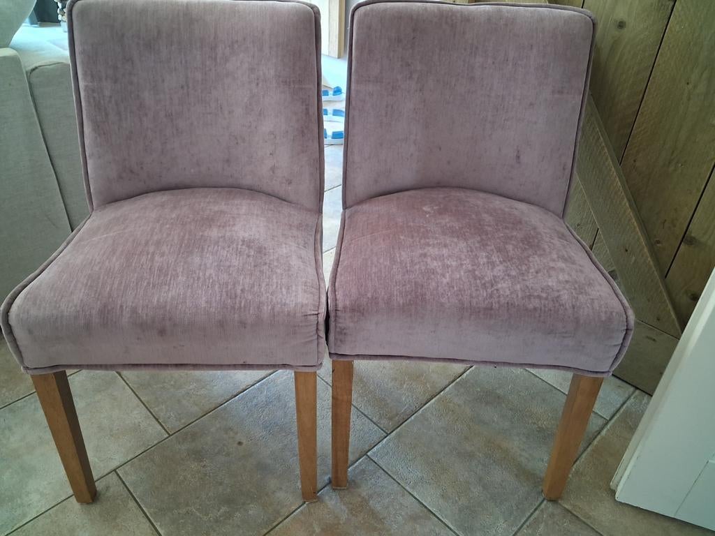 2 stoelen Riviera Maison, Gebruikt, Twee, Overige kleuren, Ophalen of Verzenden