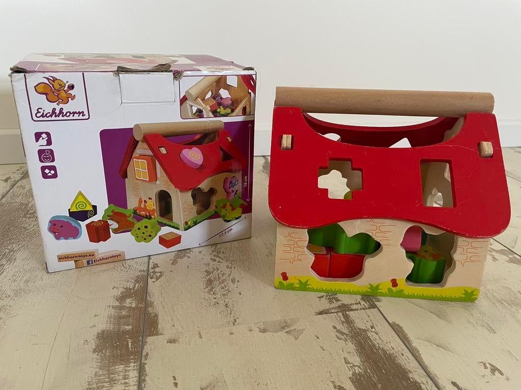 Houten vormenstoof Eichhorn, Kinderen en Baby's, Ophalen, Gebruikt