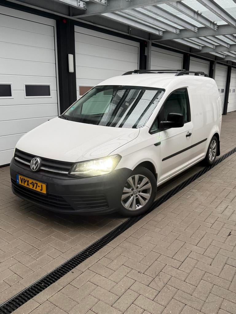 Financial Lease overname Volkswagen Caddy 2017, Auto's, Euro 5, Zwart, 4 cilinders, Volkswagen