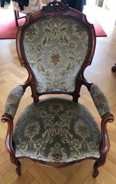 Fauteuil (barok), Ophalen