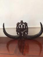 Dubbele medicijnhoorn, Indonesië, Sumatra, Batak, Ophalen