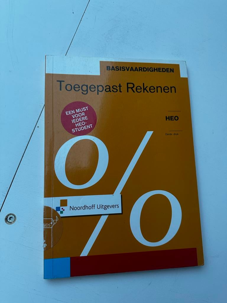 Toegepast Rekenen HEO - Basisvaardigheden, Boeken, Ophalen of Verzenden, Beta, Gelezen, HBO