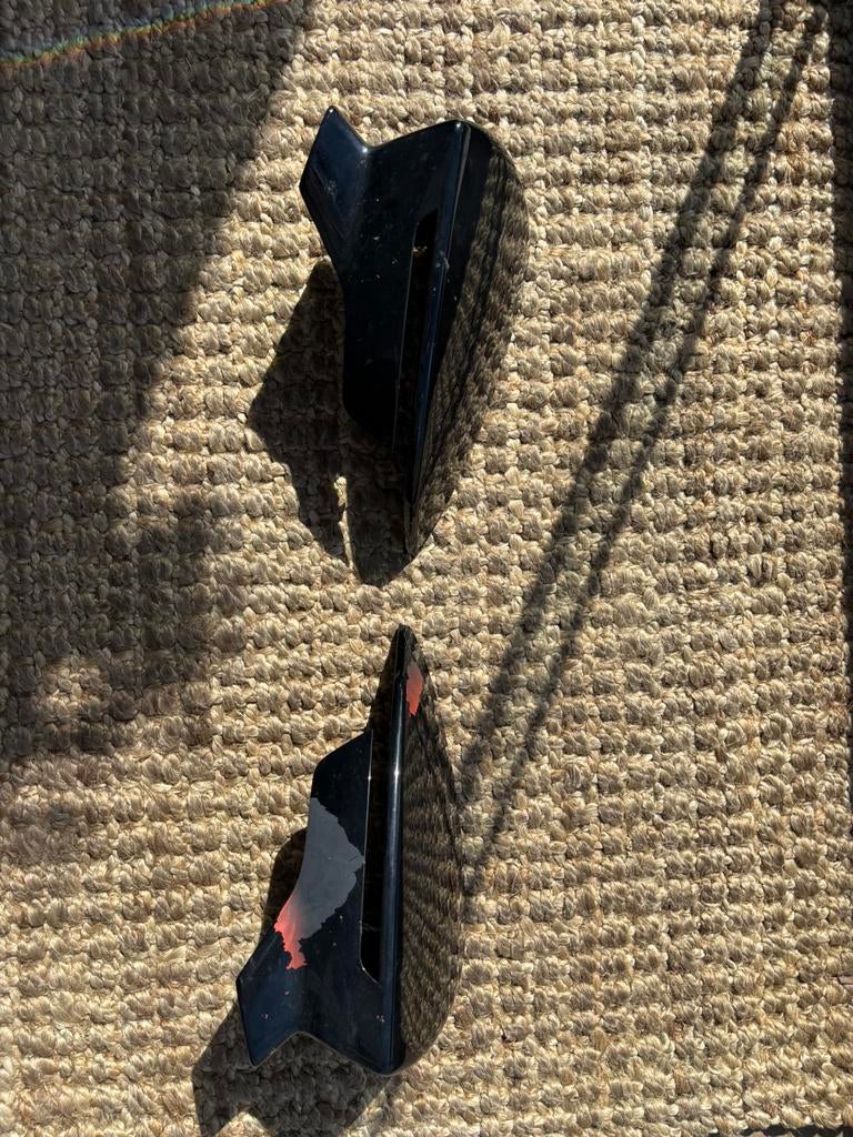 Originele Seat Leon 5F spiegelkappen zwart, Ophalen of Verzenden, Gebruikt