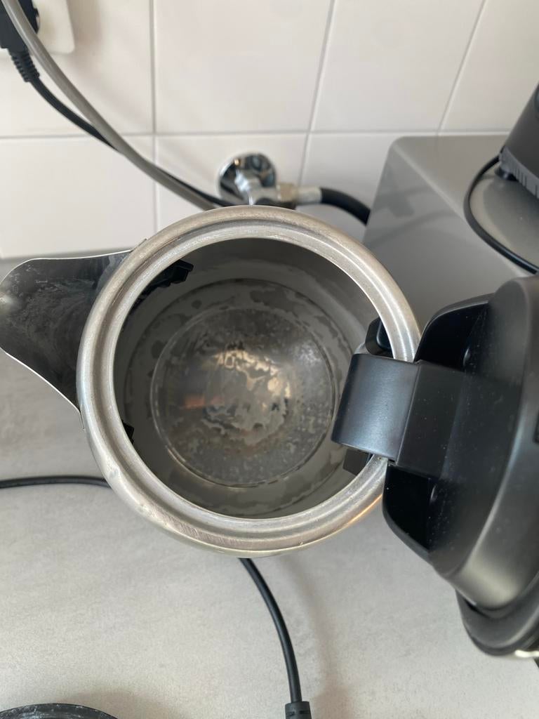 Philips waterkoker, 1 tot 2 liter, Ophalen, Gebruikt, Rvs
