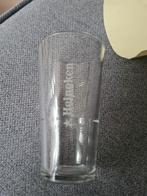 Heineken vaasje tekst verticaal, Verzamelen, Ophalen of Verzenden, Zo goed als nieuw, Glas of Glazen, Heineken